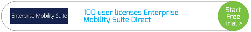 100 user licenses Enterprise Mobility Suite Direct