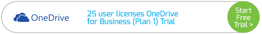 25 user licenses OneDrive for Business (Plan 1) Trial