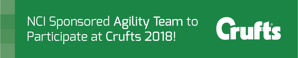 NCI Sponsored Agility Team Qualify for Crufts
