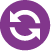 purple backup icon