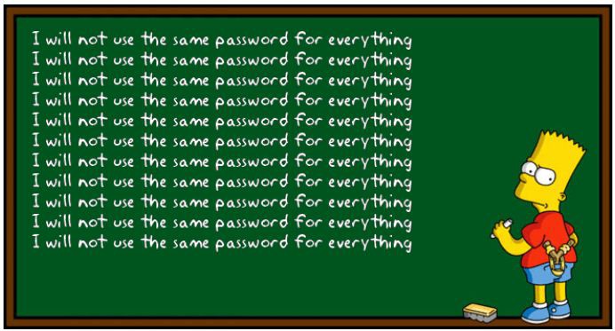 Bart - password message
