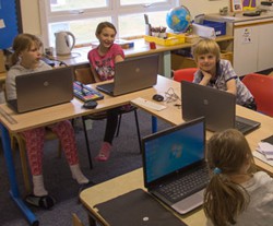 Falkland Children School ICT